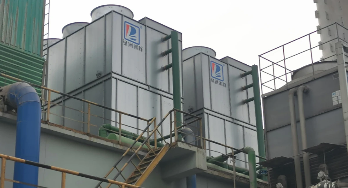Customer Site Installation of Closed-Circuit Cooling Tower Customer Site Installation of Closed-Circuit Cooling Tower